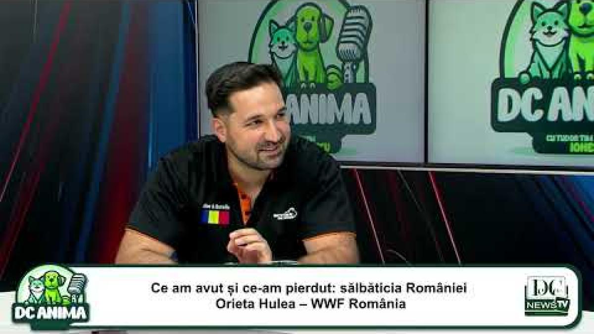 Sălbăticia pierdută a României. Orieta Hulea, directoarea WWF-România, la DC Anima