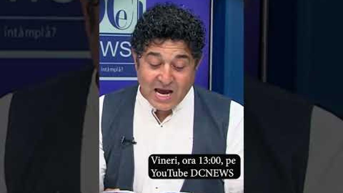 Interviu cu actorul Sorin Aurel Sandu, vineri, 29 august, ora 13:00, pe YouTube DCNews