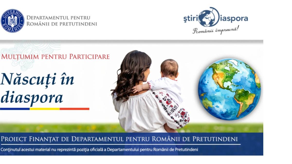 Născuți în diaspora – drumul spre consolidarea identității culturale – Ediția I