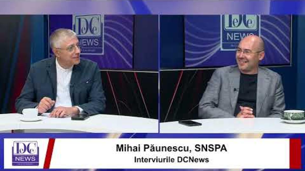 Politologul Mihai Păunescu, la DCNews. Cine să ne facă o țară ca afară? Exemplul din Italia