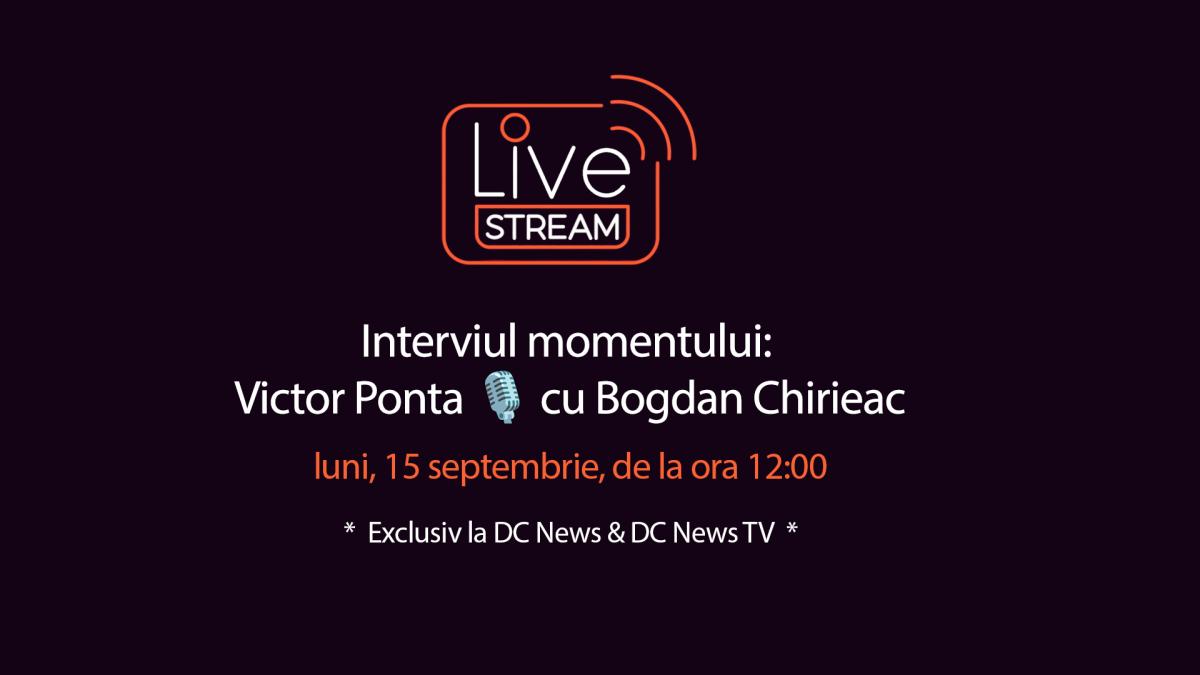 Ponta despre război, economie și viitorul României | Live la DCNews