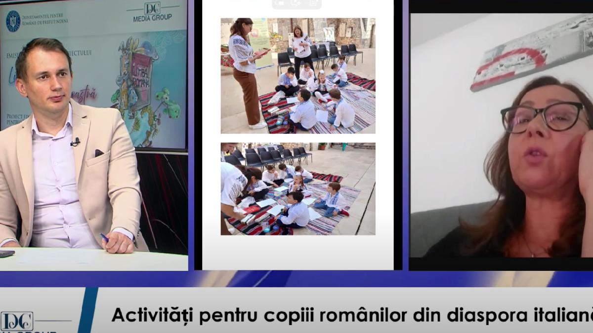 Cum învață copiii românilor din Italia limba și cultura țării lor de origine. Misiunea Asociației „Ilinca” 