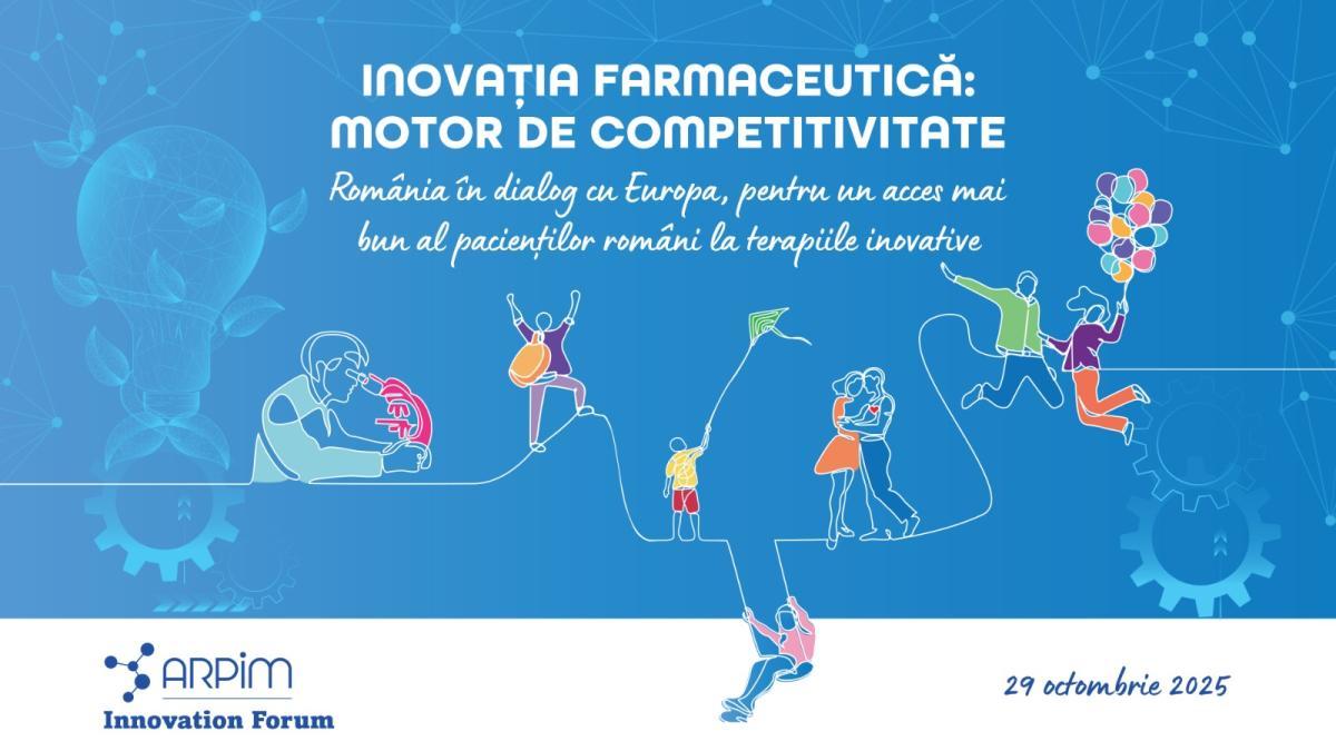 ARPIM Innovation Forum 2025. Inovația farmaceutică: motor de competitivitate - VIDEO ARPIM Innovation Forum 2025. Inovația farmaceutică: motor de competitivitate - VIDEO
