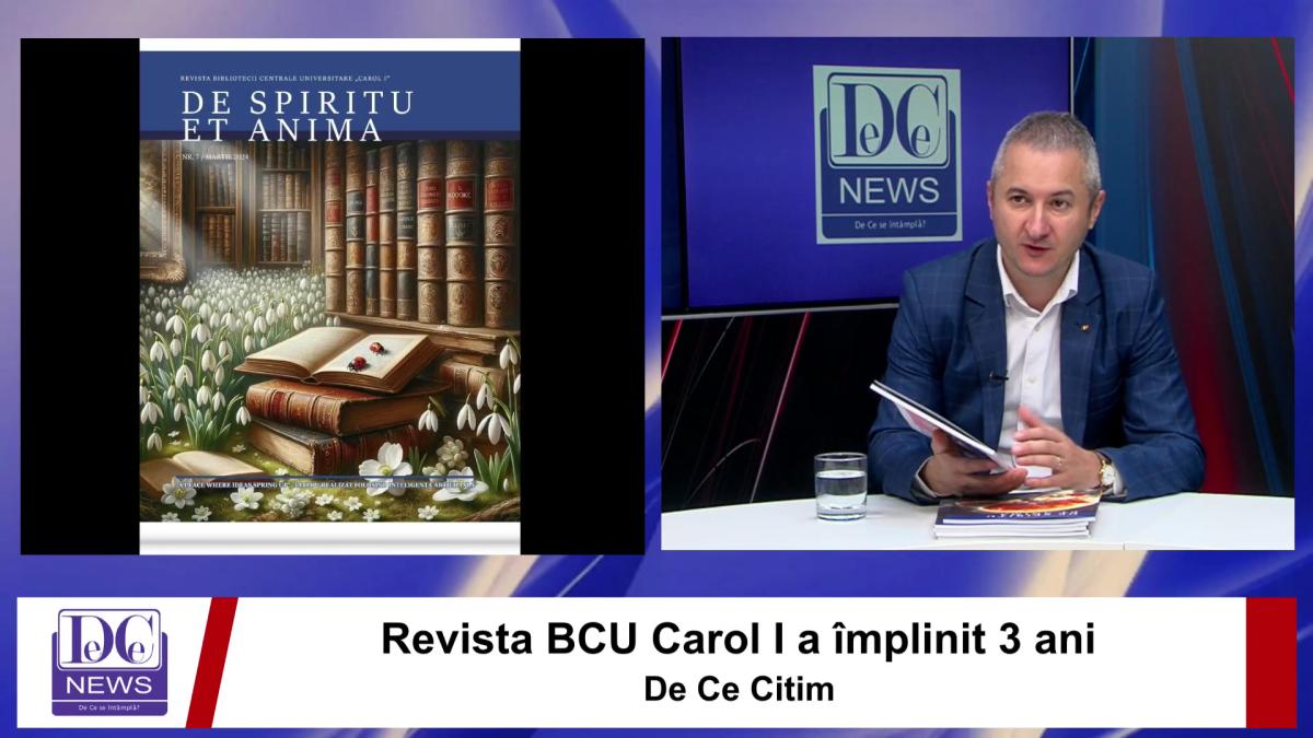 de la revolutie la digitalizare revista de spiritu et anima readuce in viata istoria romaniei