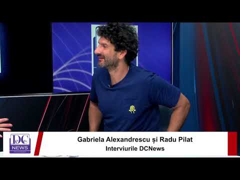 Gabriela Alexandrescu și Radu Pilat, la interviurile DC News - DCNews TV